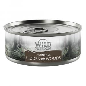 15% taniej! Wild Freedom Instinctive, karma mokra, 6 x 70 g - Hidden Woods - Dzik i kurczak