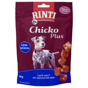 RINTI Chicko Plus, ser i kawałki kaczki - 6 x 80 g