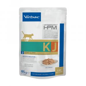 Virbac Veterinary HPM Cat Kidney & Joint KJ2 - 24 x 85 g