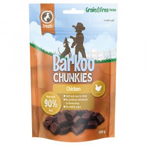 Barkoo Chunkies Meat Cubes - Indyk, 3 x 100 g