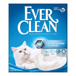 Podwójne zoopunkty! Ever Clean®, żwirek dla kota, 10 l - Extra Strong Clumping żwirek silnie zbrylający się, bezwonny