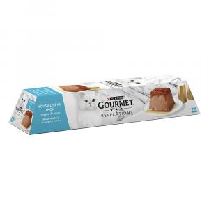 25% taniej! Gourmet Revelations Mus, karma mokra dla kota, 8 / 96 x 57 g - Tuńczyk, 8 x 57 g