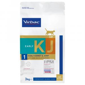 Virbac Veterinary HPM Cat KJ1 Early Kidney & Joint Support - 2 x 3 kg