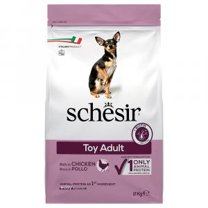 Schesir Dog Toy Adult z kurczakiem - 2 x 2 kg