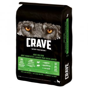 Crave Adult karma sucha dla psa, jagnięcina i wołowina - 11,5 kg