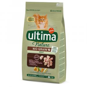 Ultima Cat Nature No Grain Adult, indyk - 1,1 kg