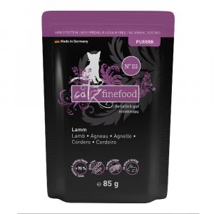 Korzystny pakiet catz finefood Purrrr w saszetkach, 16 x 85 g - No. 111, jagnięcina (16 x 85 g)