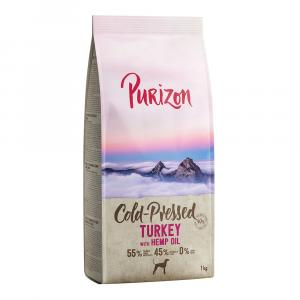 Purizon Coldpressed, indyk z olejem konopnym - 1 kg