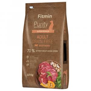 Fitmin dog Purity Adult, wołowina (bez zbóż) - 12 kg
