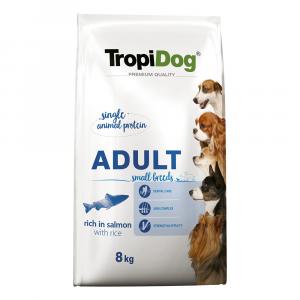 Tropidog Premium Adult Small, łosoś - 2 x 8 kg