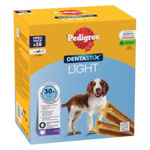 Pedigree Dentastix Light: dla średnich psów (10-25 kg) - Wielopak (56 szt.)