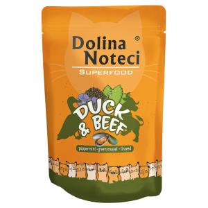 Dolina Noteci Superfood, 10 x 85 g - Kaczka i wołowina