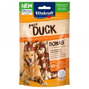 Vitakraft pure DUCK Bonas kości z wapniem, kaczka - 3 x 80 g