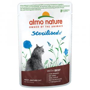 Almo Nature Holistic Sterilised - Z wołowiną (24 x 70 g)