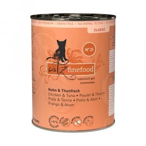 Korzystny pakiet catz finefood, 12 x 400 g - Kurczak z tuńczykiem