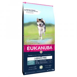 Eukanuba Grain Free Adult Large Dogs, jagnięcina - 12 kg