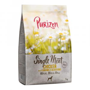 Purizon Single Meat Adult, kurczak z kwiatami rumianka i dynią, bez zbóż - 1 kg