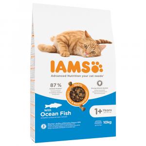 IAMS Advanced Nutrition Adult Cat, z rybami morskimi - 2 x 10 kg