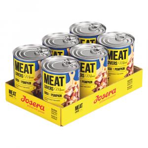 Megapakiet Josera Meatlovers Menu, 12 x 400 g - Kaczka i dynia