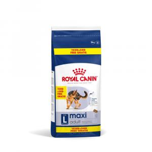 8 + 1 kg / 15 + 3 kg gratis! Royal Canin Size, 9 kg / 18 kg - Maxi Adult, 15 kg + 3 kg gratis!