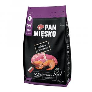 Pan Mięsko, cielęcina z krewetkami, Small - 5 kg