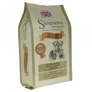 Simpsons Premium Adult Sensitive, kaczka z ziemniakami - 2 x 12 kg