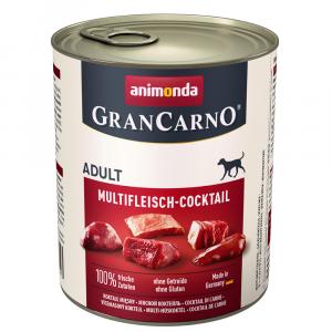 Animonda GranCarno Original Adult, 6 x 800 g - Koktajl wielomięsny