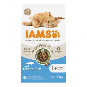 IAMS Advanced Nutrition Grain Free, ryby morskie - 7,5 kg