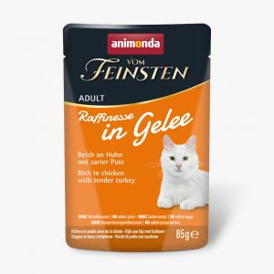 Korzystny pakiet animonda Vom Feinsten Adult Raffinesse w galarecie, 48 x 85 g - Kurczak z indykiem
