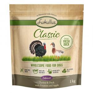 Lukullus Classic Senior, indyk i kaczka (bez zbóż) - 1 kg