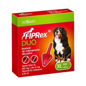 Fiprex DUO Spot-on dla psów - XL: >40 kg (1 pipeta x 4,02 ml)