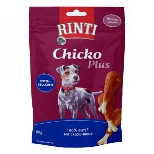 RINTI Chicko Plus, kaczka - 12 x 80 g