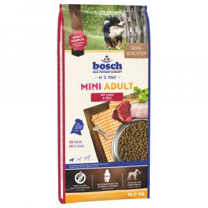 Dwupak bosch - Adult Mini Lamb & Rice, jagnięcina i ryż, 2 x 15 kg