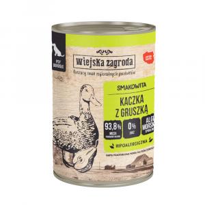 Megapakiet Wiejska Zagroda, mokra karma dla psa, 36 x 400 g - Kaczka z gruszką