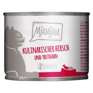 MjAMjAM, 6 x 200 g - Kulinarny jeleń i indyk na świeżej żurawinie