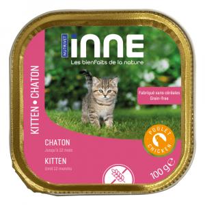 Nutrivet Inne Kitten, z kurczakiem - 16 x 100 g