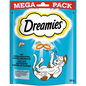 Dreamies przysmak dla kota - Łosoś, 3 x 180 g