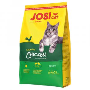 Josera JosiCat Crunchy, chrupiący kurczak - 2 x 650 g