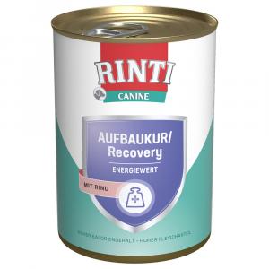 RINTI Canine Recovery z wołowiną, 6 x 400 g - 12 x 400 g