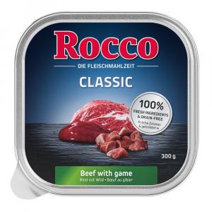 Rocco Classic tacki, 9 x 300 g - Wołowina i dziczyzna