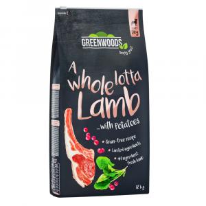 Greenwoods, Jagnięcina z ziemniakami, szpinakiem i żurawiną - 2 x 12 kg