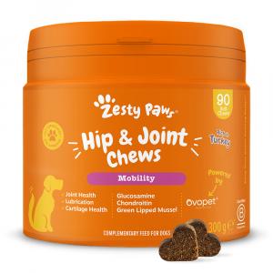 Zesty Paws Hip & Joint Chews, z indykiem - 90 tabletek do żucia