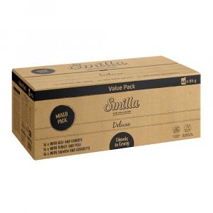 Smilla Deluxe w saszetkach, kawałki w sosie z warzywami - 48 x 85 g