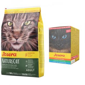 Zestaw: 10 kg Josera + Josera Filet, saszetki, 6 x 70 g w super cenie! - Nature Cat, 10 kg