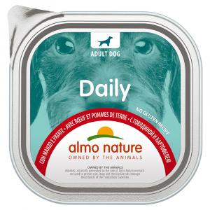 Almo Nature Daily, 9 x 300 g - Z wołowiną i ziemniakami