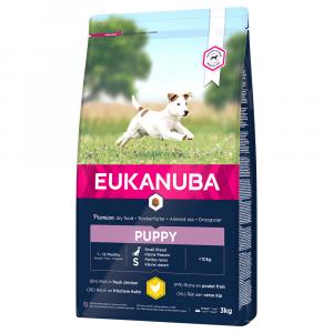 Eukanuba Puppy Small Breed, kurczak - 2 x 3 kg