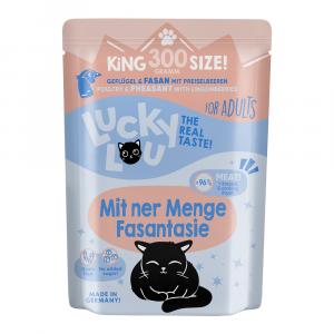 Lucky Lou Adult, 6 x 300 g - Drób i bażant