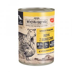 Megapakiet Wiejska Zagroda, mokra karma dla psa, 36 x 400 g - Indyk z jagnięciną