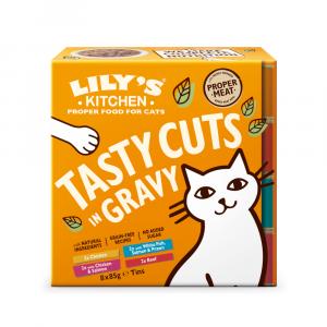 Pakiet mieszany Lily's Kitchen Tasty Cuts - 8 x 85 g