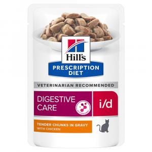 Hill's Prescription Diet i/d Digestive Care, kurczak w sosie - 12 x 85 g